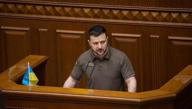 Зеленський має намір презентувати План перемоги під час свого виступу у Верховній Раді в середу, повідомляє Офіс Президента.