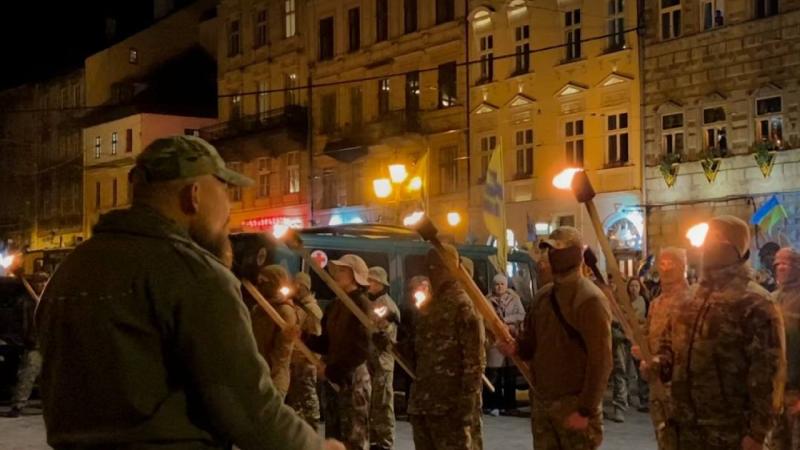 Націоналістичні активісти висловили своє невдоволення меру Львова.